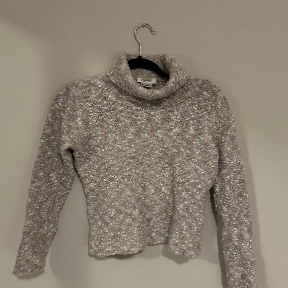 Talbots Popcorn Turtleneck Sweater - Picture 1 of 3